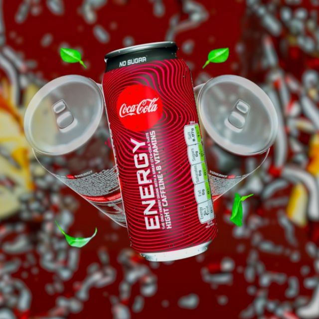 Coca Cola Energy Drink / Motion Graphic