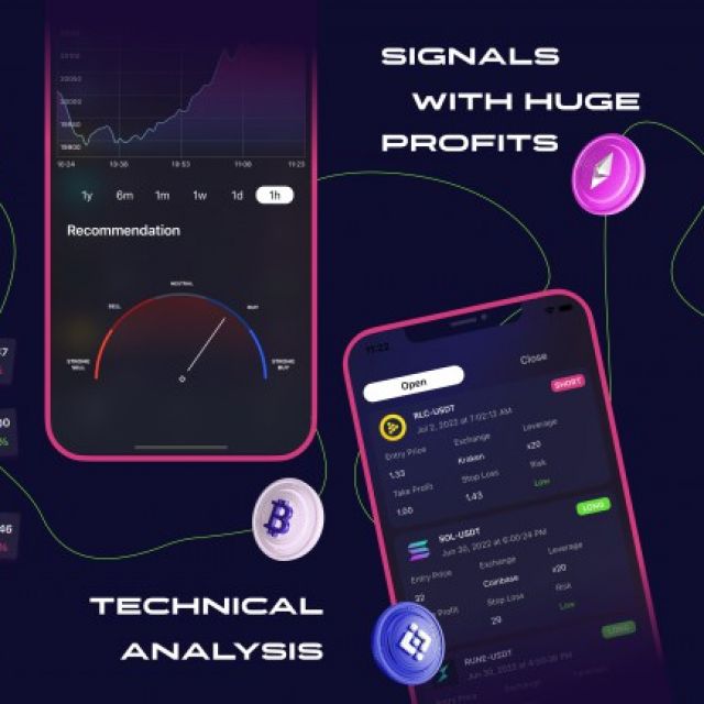 All signals crypto mobile app