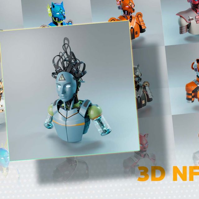 3D NFT ROBOTOKEN