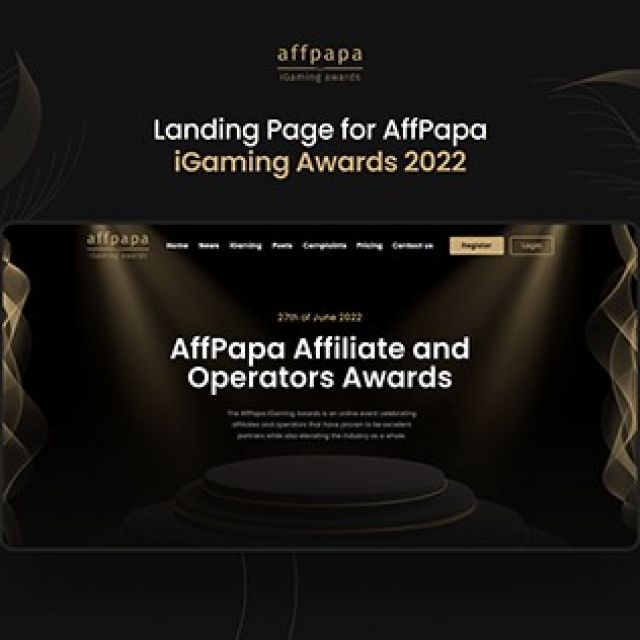 AffPapa iGaming Awards 2022 | Landing Page