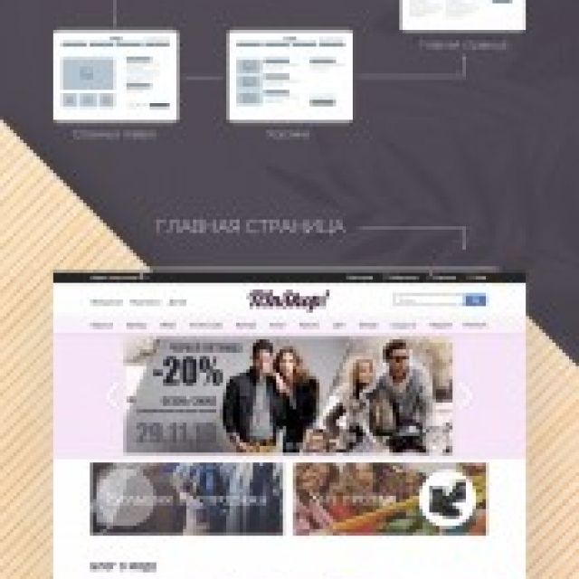 TiInShop | Home page concept