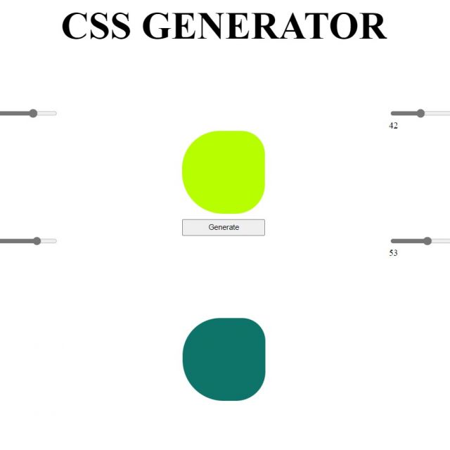 CSS GENERATOR