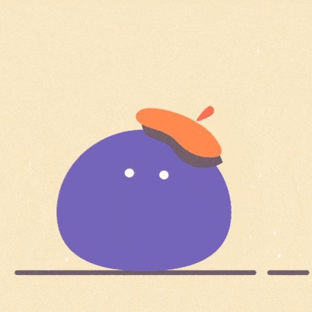 Simple 2D animation Gravity AE