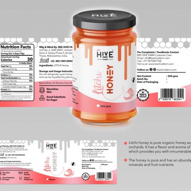 Honey Label LITCHI