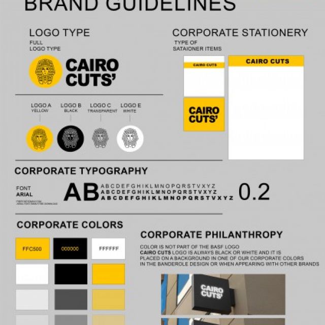 cairo cuts branding logo