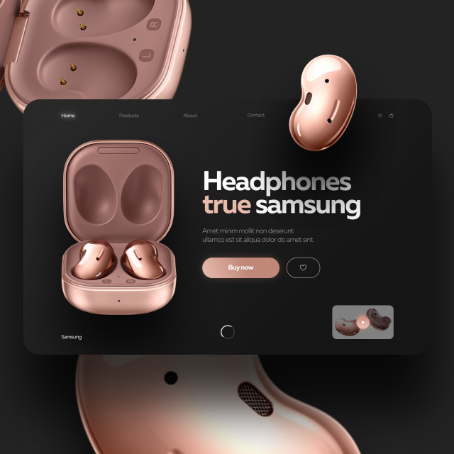 Headphones true samsung