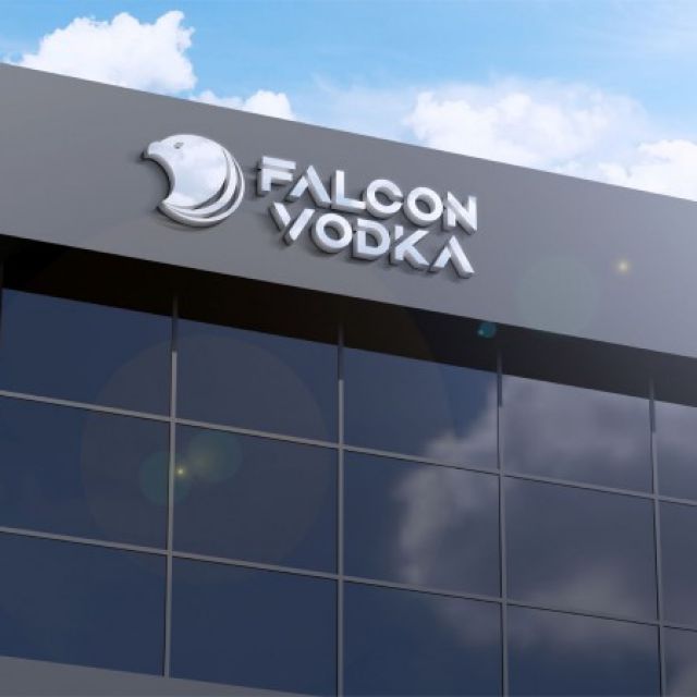 Logo Design for Falcon Vodka
