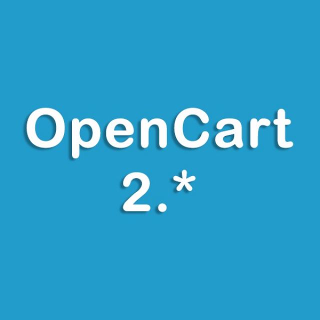 OpenCart 2.*