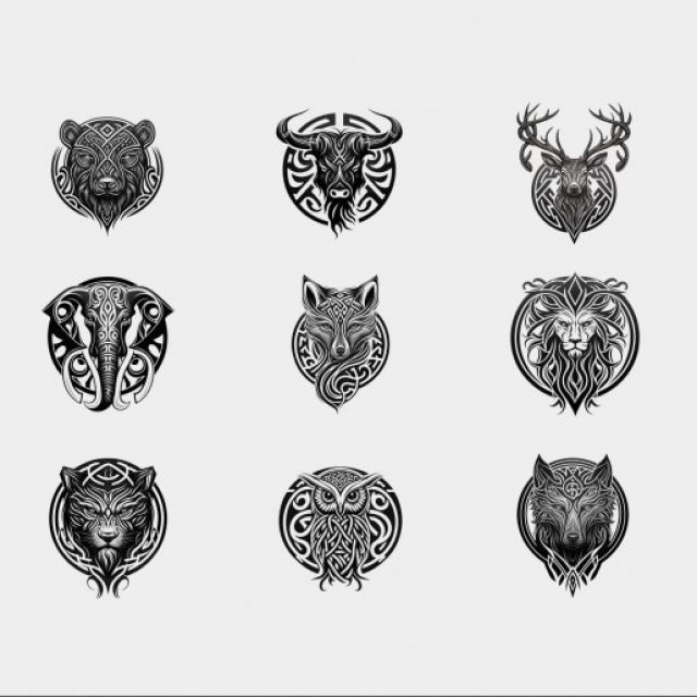 Animal logo collection
