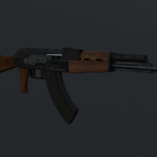 3D Model AK47