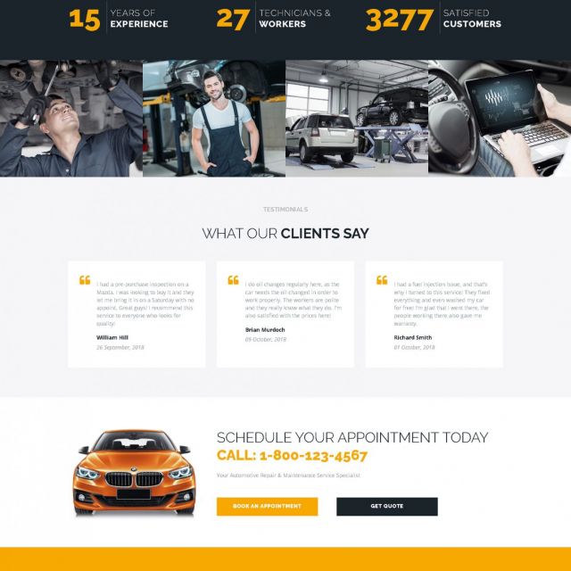 Landing page   .