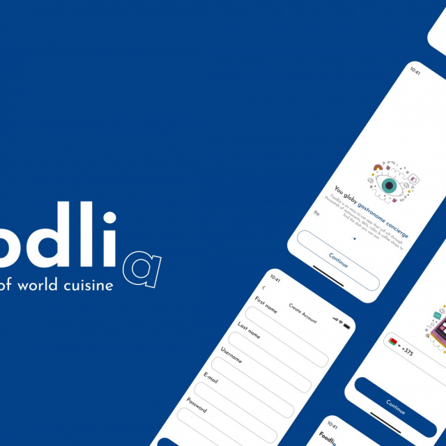 Foodlia. Mobile app.