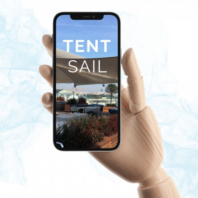 Landing page for shop "TENT SAIL"