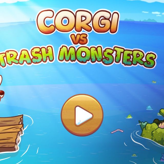  2D  - Corgi & trash monstres