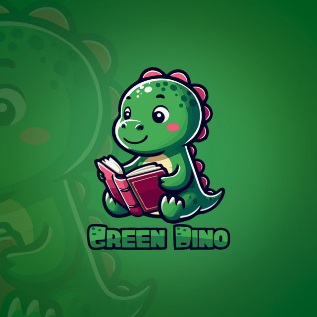  Mascot | Green Dino