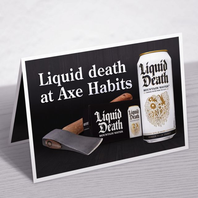   Liquid Death  AXE HABITS (Miami)