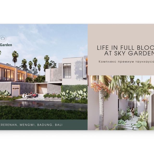 Townhouses in Bali | Skygarden  