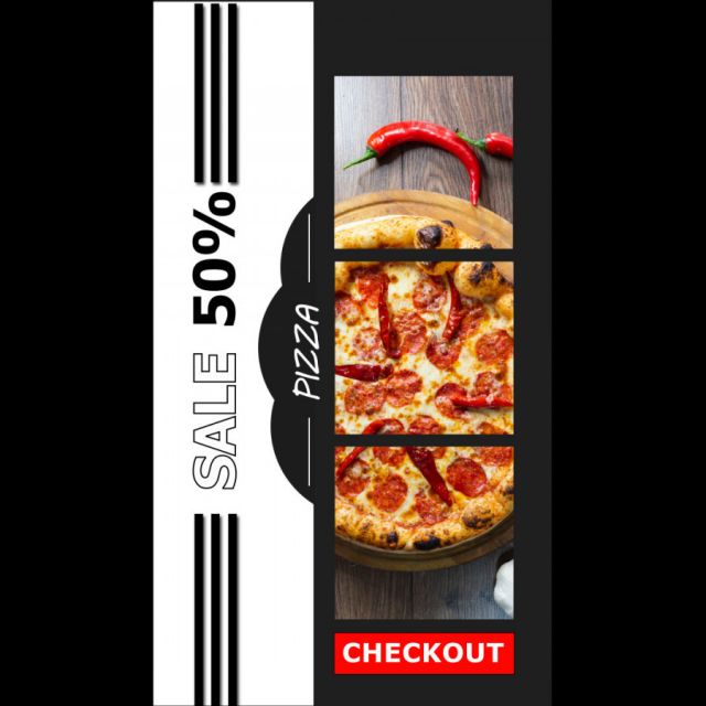 Sale 50% - Pizza