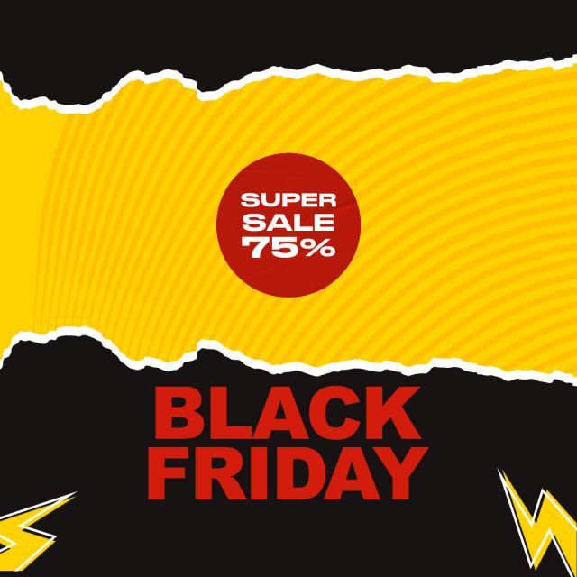 Black Friday - Supersale 75% (Clothes)