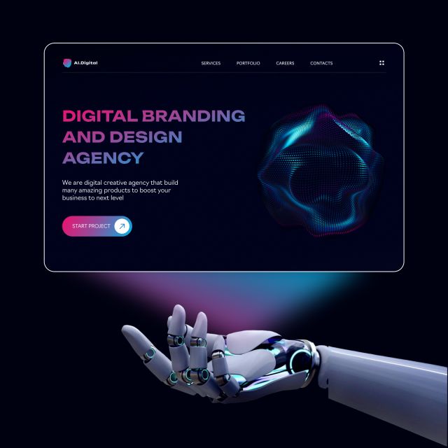Digital agency | Landing page