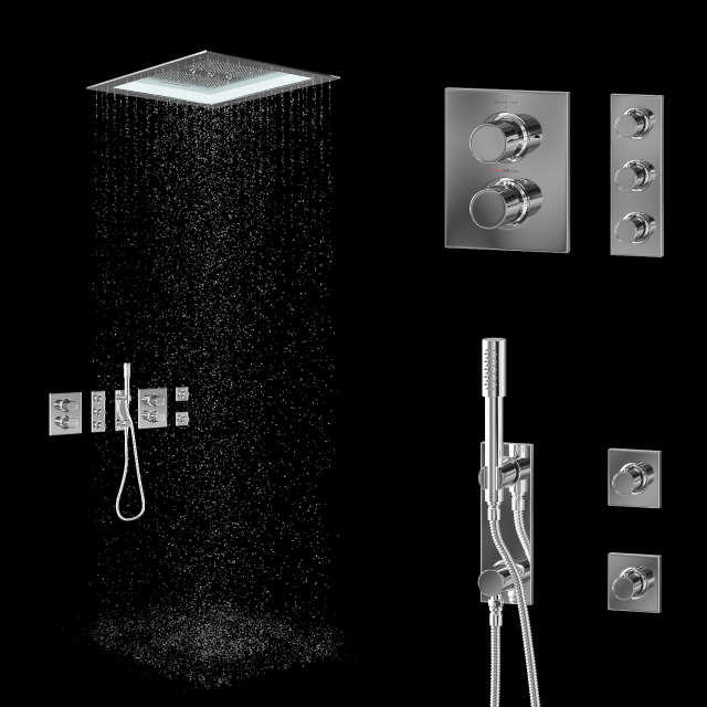 GROHE Rainshower FDigital Deluxe Set