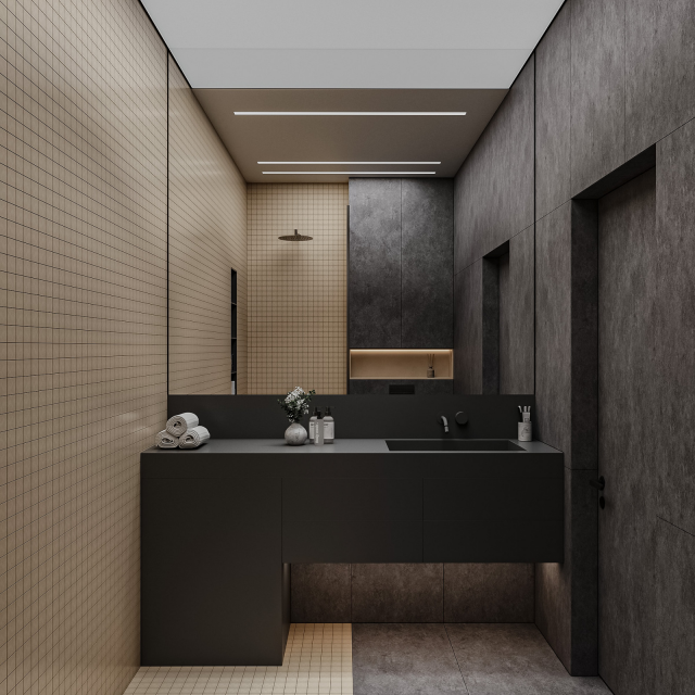 Modern bathroom