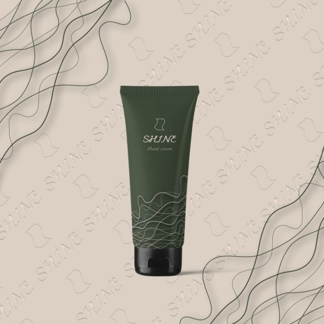 "Shine" hand cream design