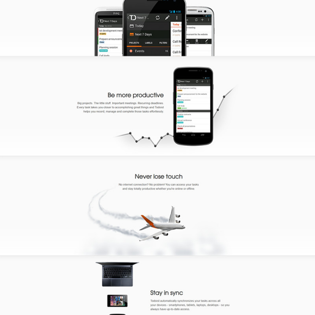Landing page   Todoist