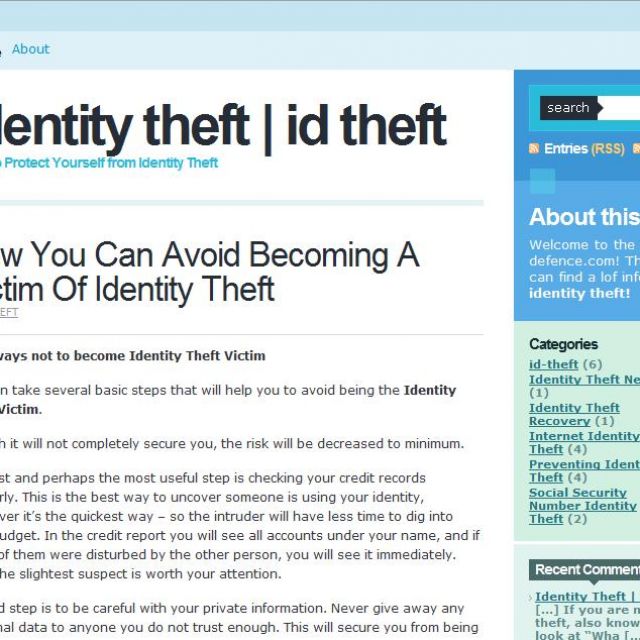 How you can avoid becoming the ID-theft victim