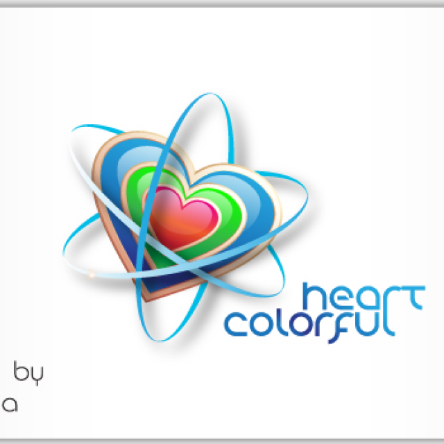 colorful heart