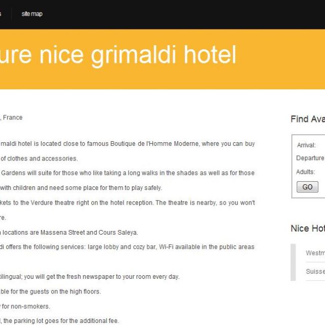 Mercure ice Grimaldi hotel