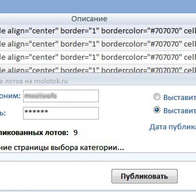    molotok.ru  (Access)