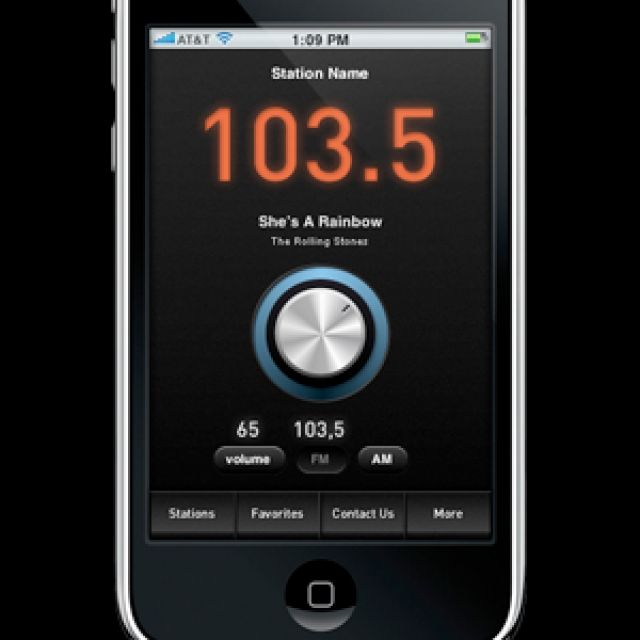 The Radio App - iOS GUI Design