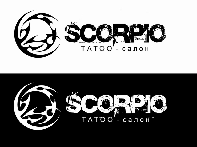 Логотип Тату-салона "Scorpio" - 1