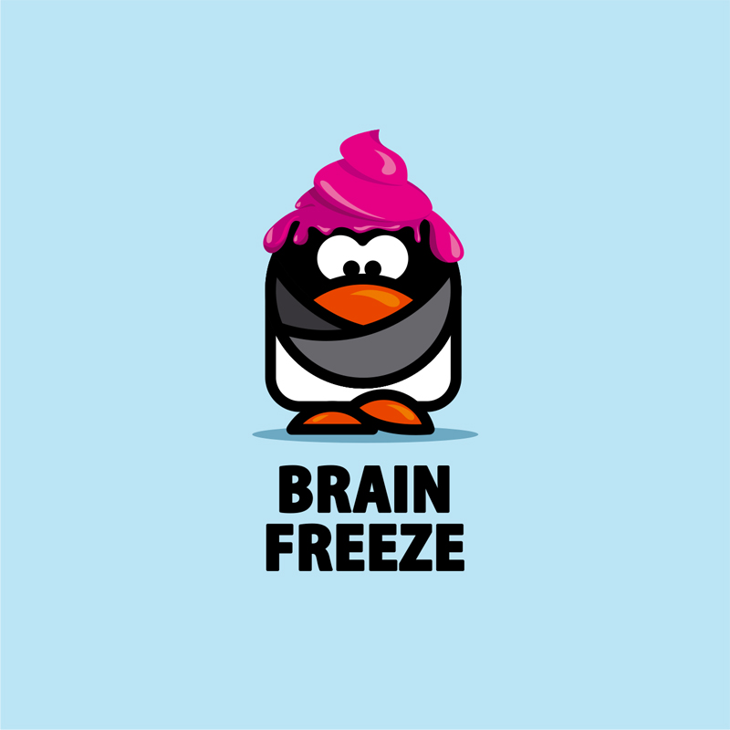 Brain freeze. Доработать логотип.