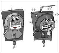 Счетчик электроэнергии рисунок