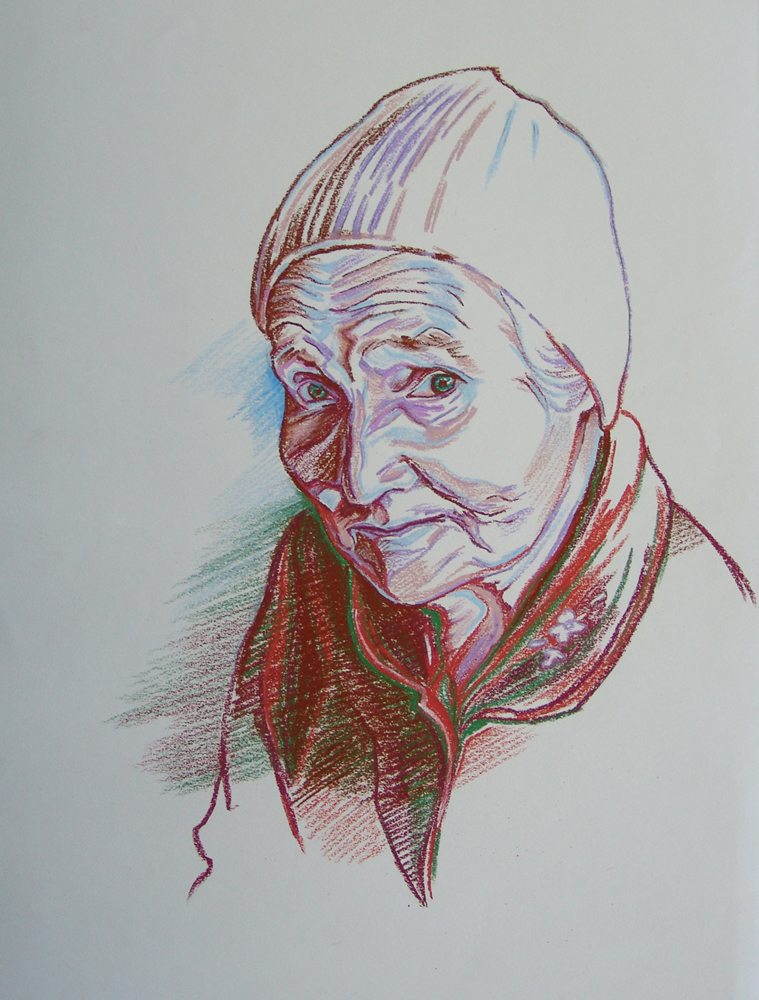 Бабушку поэтапно. Портрет бабушки. Портрет бабушки карандашом. Бабушка рисунок. Бабушка набросок.