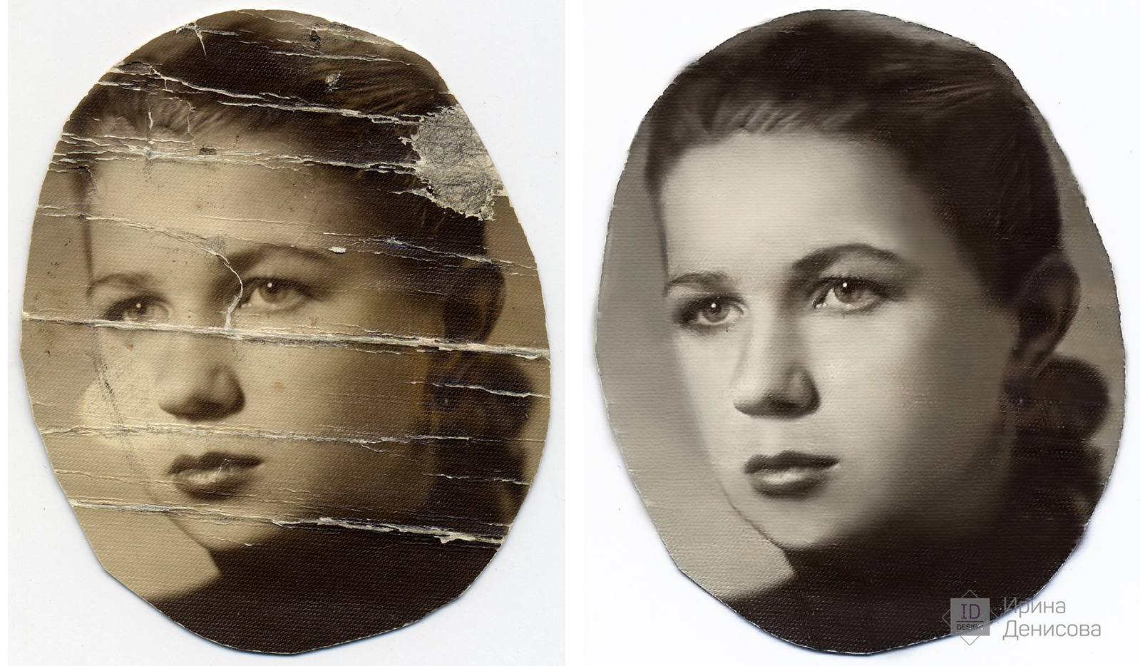 Реставрация старых фотографий в фотошопе уроки