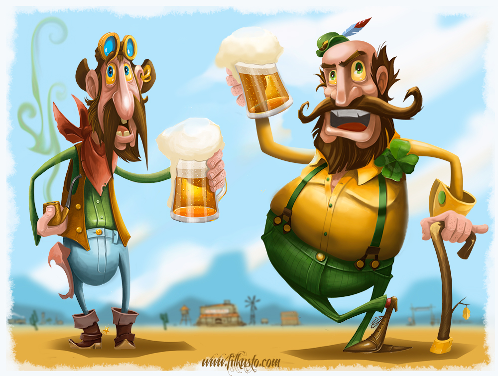 Пивной ковбой. Ковбой с пивом. Пивной рыцарь. Рыцарь с пивом. Пиво иллюстратор.