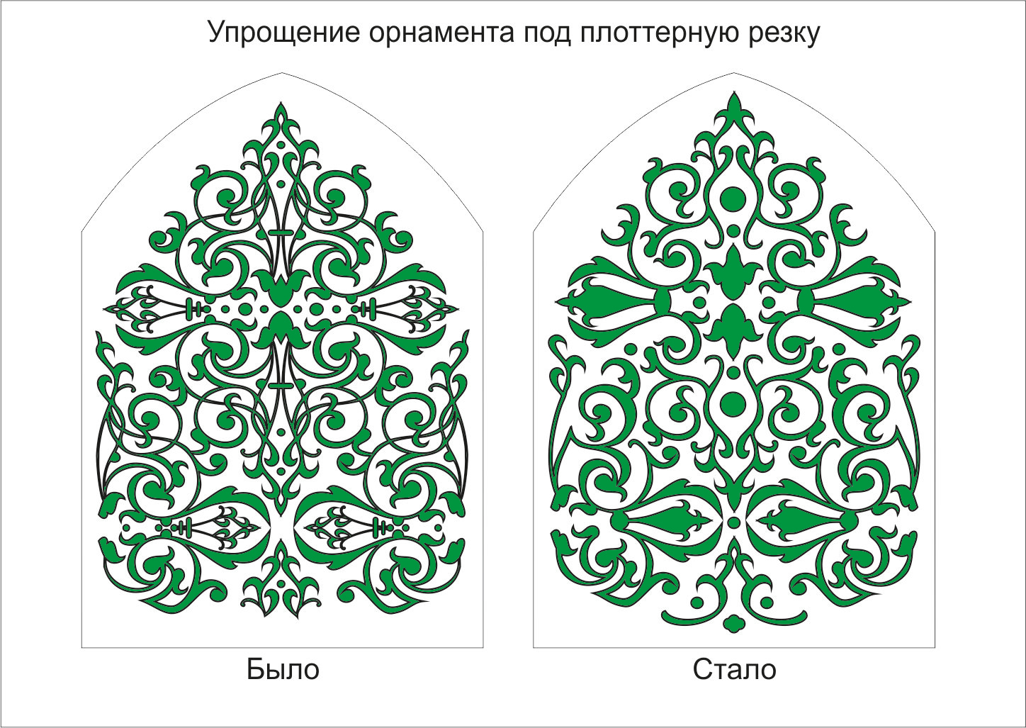 Орнамент для плоттерной резки