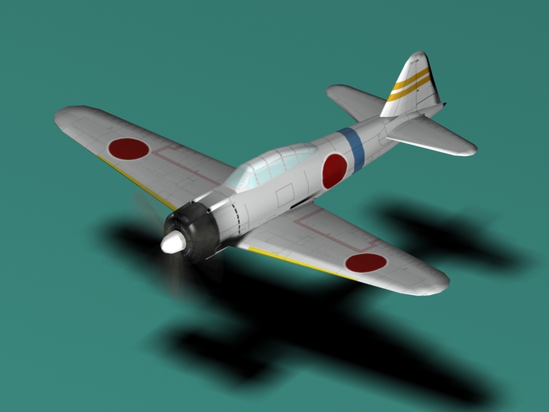 Истребитель Mitsubishi A6M Zero
