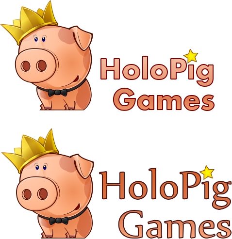 Свинка для логотипа компании (флеш-игры)