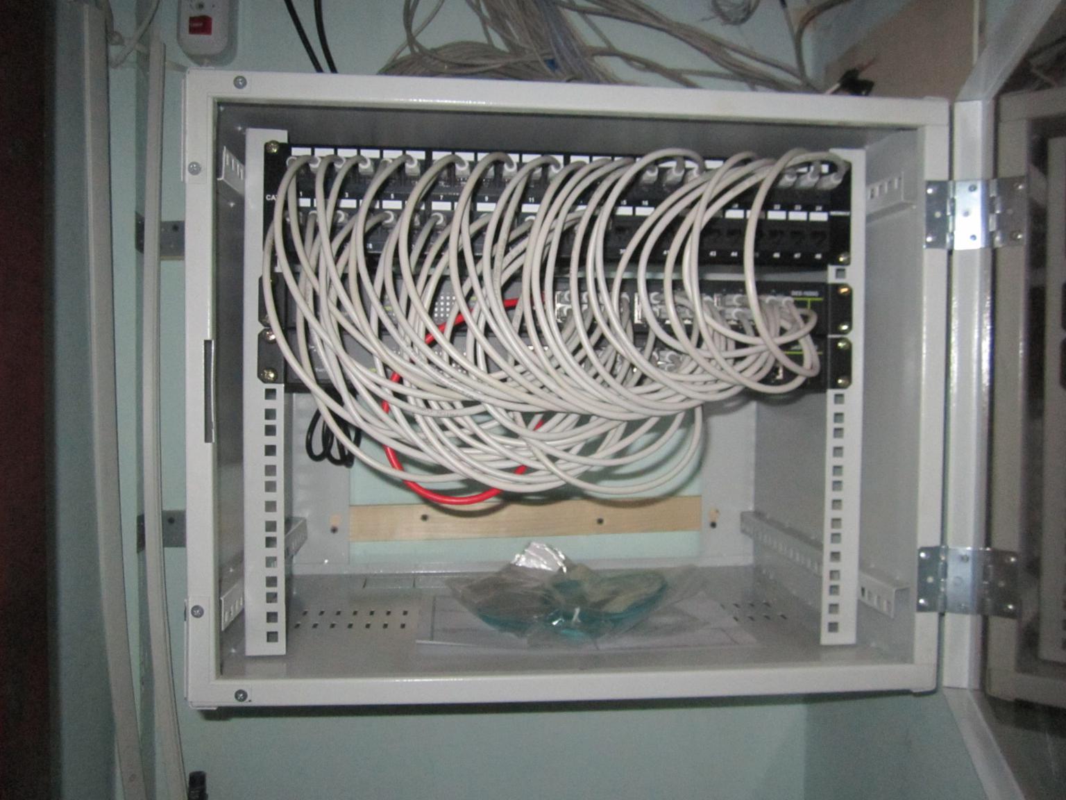 Активный телекоммуникационный шкаф МГТС
