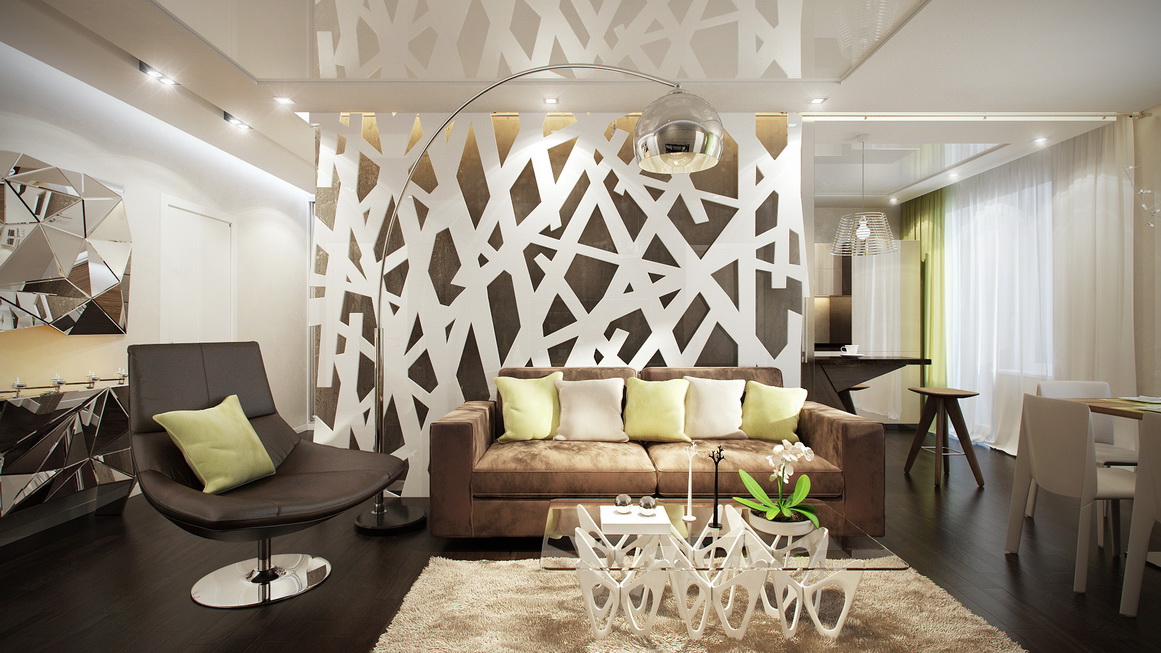20 Elegant Masculine Interior Design Ideas Small apartment interior, Apartment d
