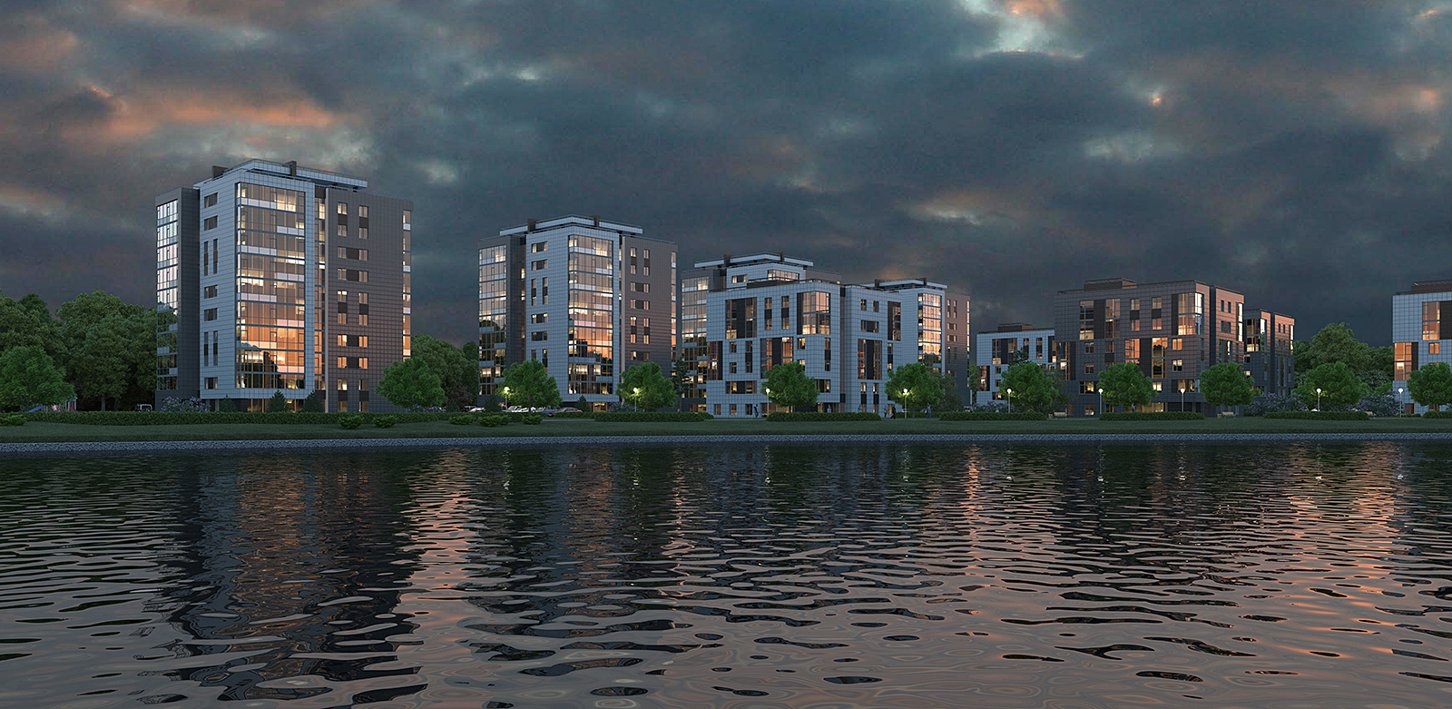 Residential Complex 3d