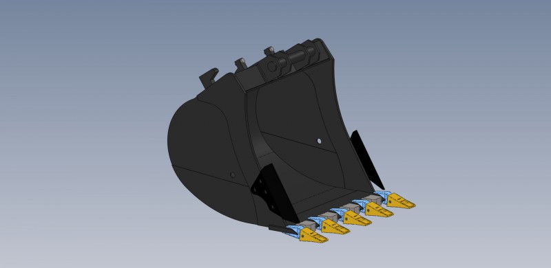 4310 2707210. Ковш для экскаватора New Holland.