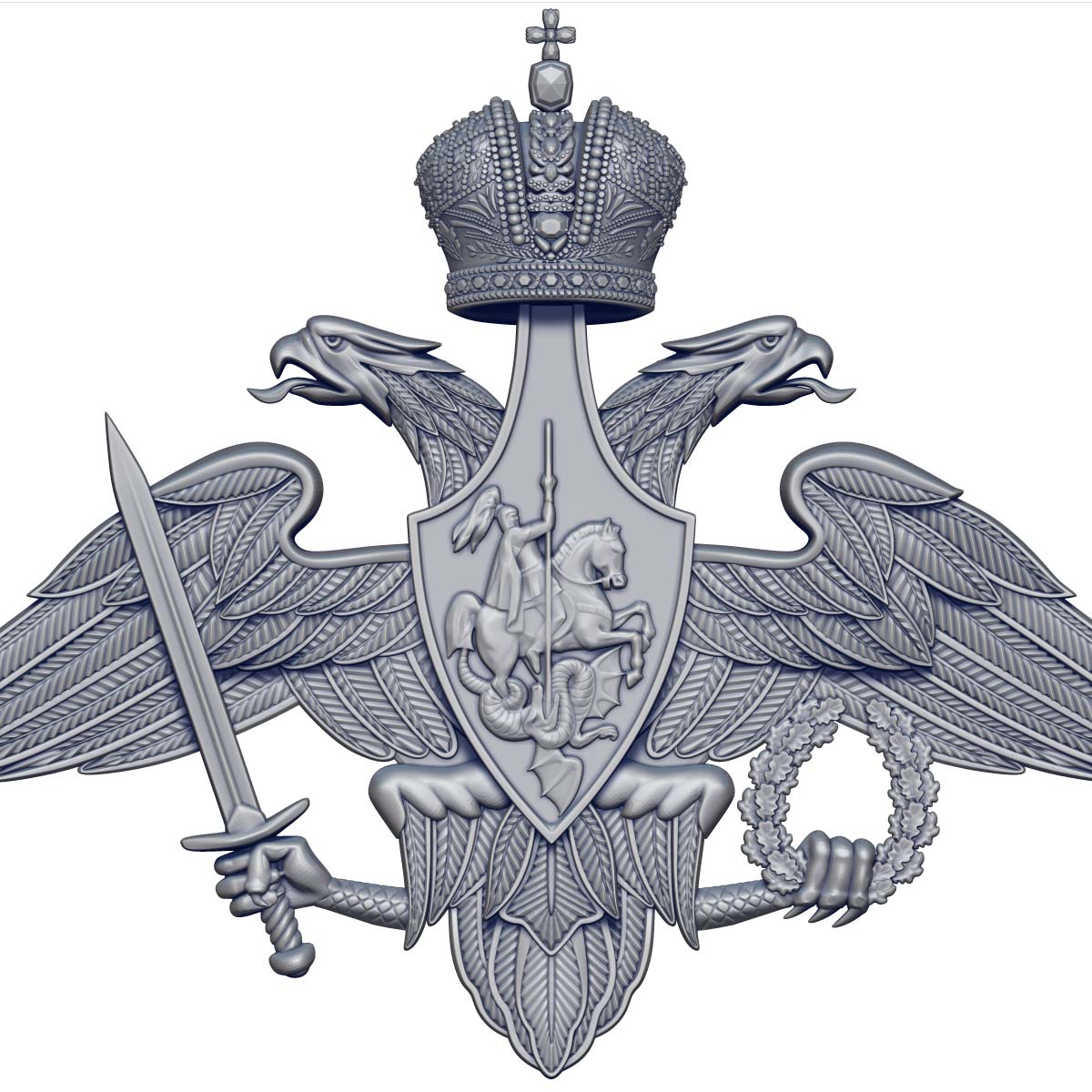 Герб Министерства обороны РФ