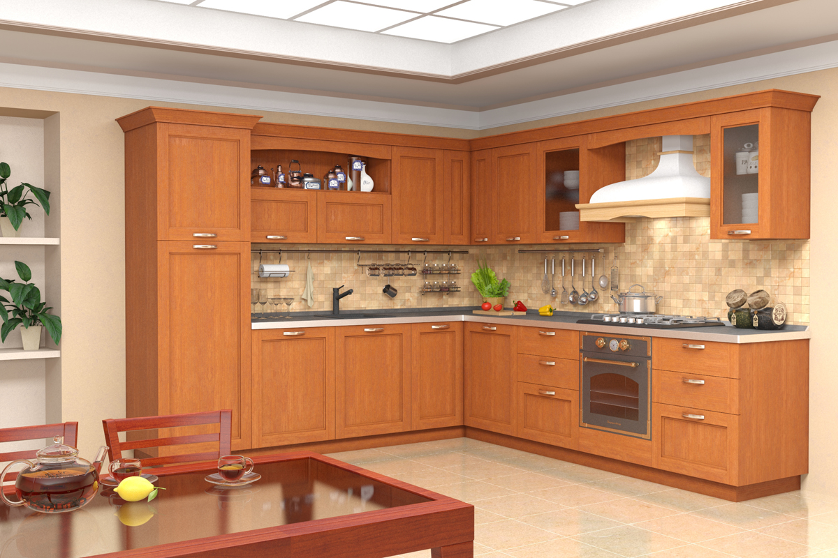 Кухонный гарнитур визуализация