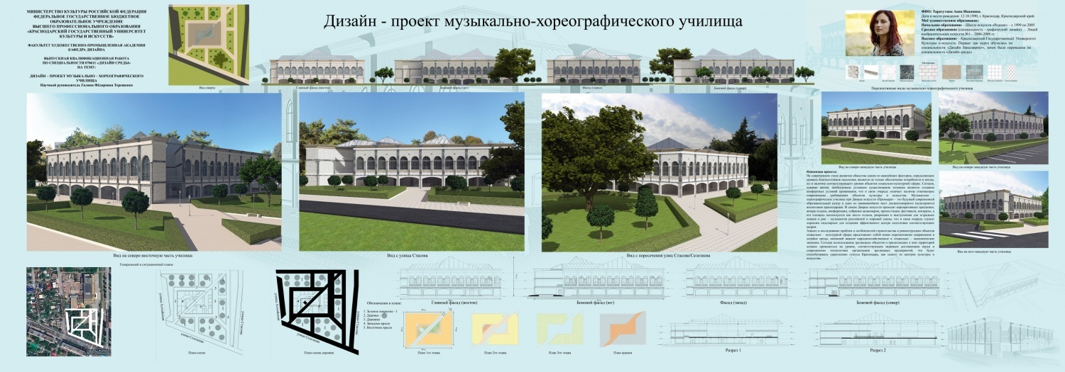 Проект благоустройства внутридворового пространства на территории колледжа - onl