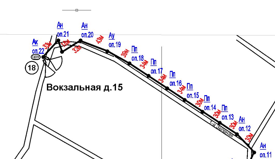 Поопорные схемы вл